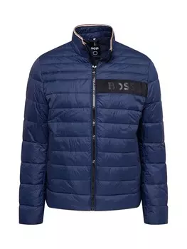 Межсезонная куртка BOSS Black Darolus, темно-синий