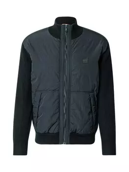 Межсезонная куртка BOSS Kydalbrio, черный