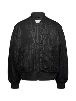 Межсезонная куртка Calvin Klein, черный