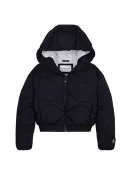 Межсезонная куртка Calvin Klein, черный