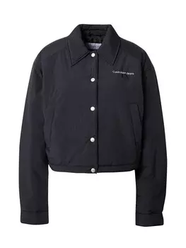 Межсезонная куртка Calvin Klein, черный