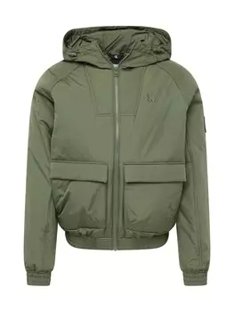 Межсезонная куртка Calvin Klein Harrington, зеленый