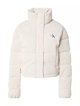 Межсезонная куртка Calvin Klein Jeans, светло-бежевый