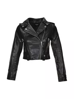 Межсезонная куртка Defacto, черный