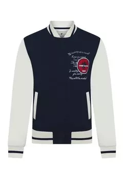 Межсезонная куртка DENIM CULTURE CECILIE, цвет Navy/White