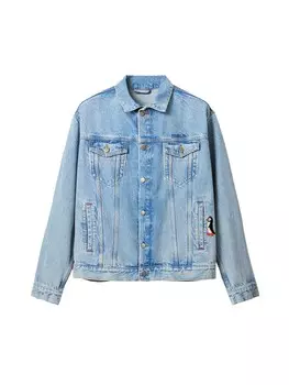 Межсезонная куртка Desigual Chaq Noe, синий