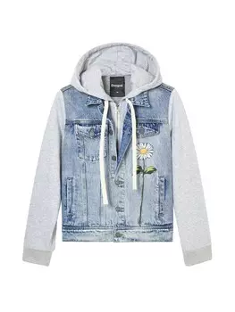 Межсезонная куртка Desigual, цвет Blue/Grey