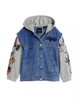 Межсезонная куртка Desigual, синий