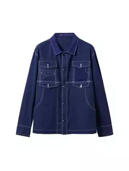 Межсезонная куртка Desigual, темно-синий