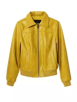 Межсезонная куртка Desigual, желтый