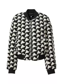 Межсезонная куртка Edited Qian, черно-белый