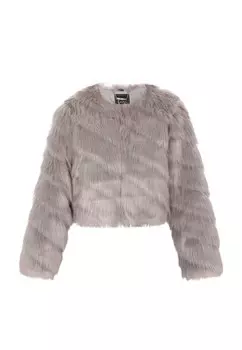 Межсезонная куртка faina, серый