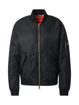 Межсезонная куртка GUESS JEANS, черный