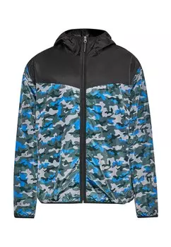 Межсезонная куртка HOMEBASE, пятнистый синий