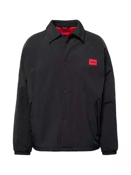 Межсезонная куртка HUGO Byle, черный