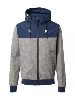 Межсезонная куртка Indicode Jeans BRUSHWOOD, темно-синий