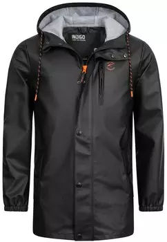 Межсезонная куртка INDICODE JEANS, черный