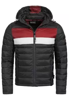 Межсезонная куртка INDICODE JEANS Hampshire, черный