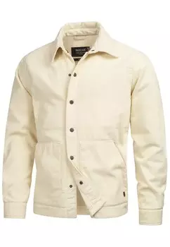 Межсезонная куртка INDICODE JEANS Korbits, белый