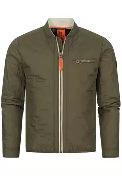 Межсезонная куртка INDICODE JEANS Leander, хаки