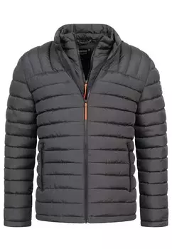 Межсезонная куртка INDICODE JEANS Nash, антрацит