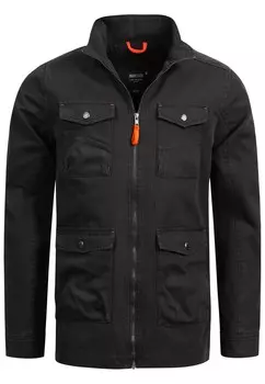 Межсезонная куртка INDICODE JEANS Simeon, черный