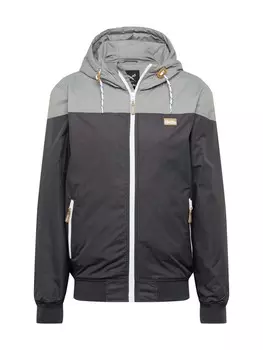 Межсезонная куртка Iriedaily, светло-серый/темно-серый