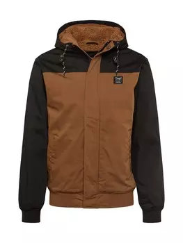 Межсезонная куртка Iriedaily, темно коричневый