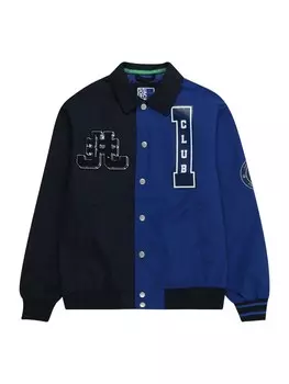 Межсезонная куртка Jack & Jones ECOLE, морской синий/темно-синий