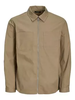 Межсезонная куртка JACK & JONES, светло-коричневый