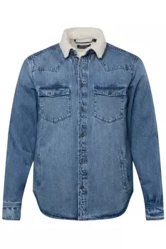 Межсезонная куртка John F. Gee, синий деним