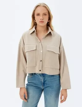 Межсезонная куртка Koton, бежевый