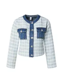 Межсезонная куртка Liu Jo, цвет Blue denim/Pastel blue