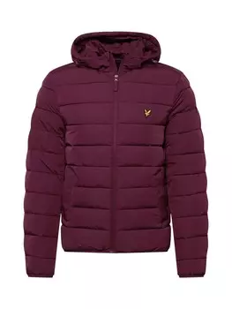 Межсезонная куртка Lyle & Scott, бургундия