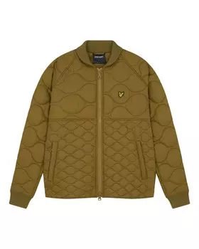 Межсезонная куртка Lyle & Scott, зеленый