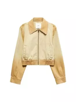 Межсезонная куртка MANGO, цвет Cappuccino