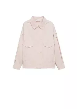 Межсезонная куртка Mango EUREKA, цвет Pastel Pink