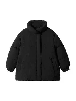 Межсезонная куртка Mango Kids CANDIG, черный