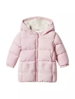 Межсезонная куртка MANGO KIDS Julong, розовый