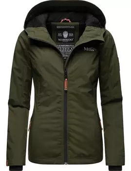 Межсезонная куртка MARIKOO Brombeere, оливковый
