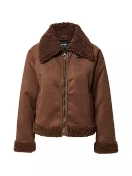 Межсезонная куртка Monki, темно коричневый