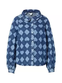 Межсезонная куртка Monki, темно-синий