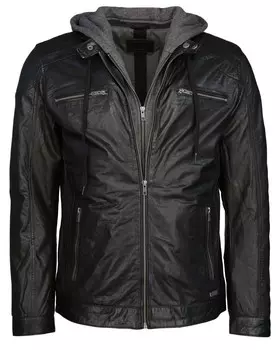 Межсезонная куртка Mustang Foster, черный