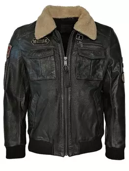 Межсезонная куртка Mustang KARLSTAD, черный