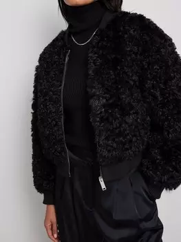 Межсезонная куртка NA-KD, черный