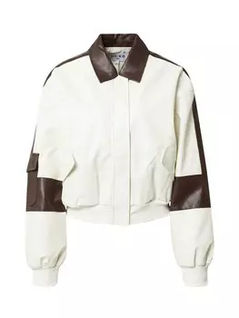 Межсезонная куртка NA-KD, крем