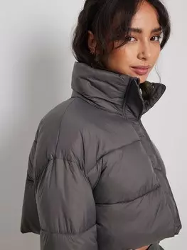Межсезонная куртка NA-KD, серый