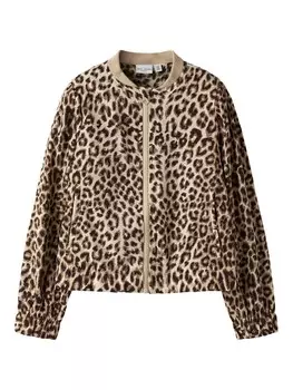 Межсезонная куртка NAME IT, коричневый