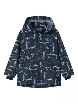 Межсезонная куртка NAME IT NMMMAX, цвет Turquoise/Night blue/Sapphire