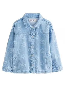 Межсезонная куртка Next, синий деним